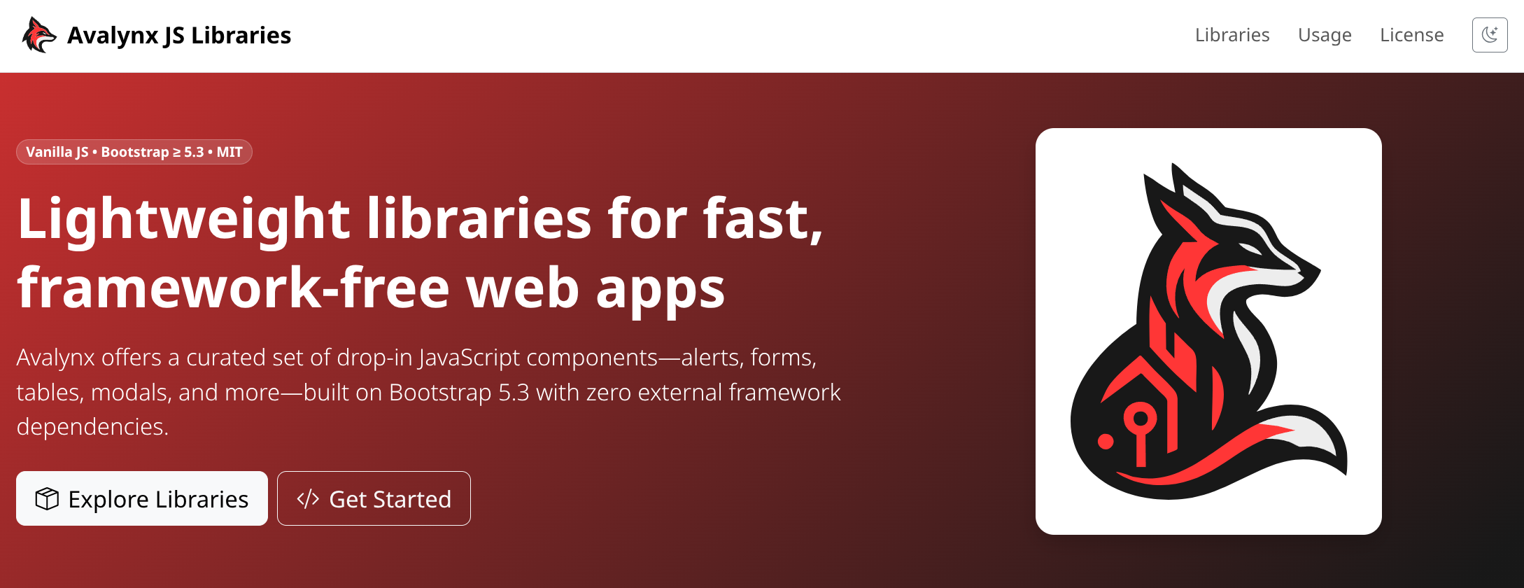 Avalynx: Lightweight JavaScript Libraries for Modern Websites