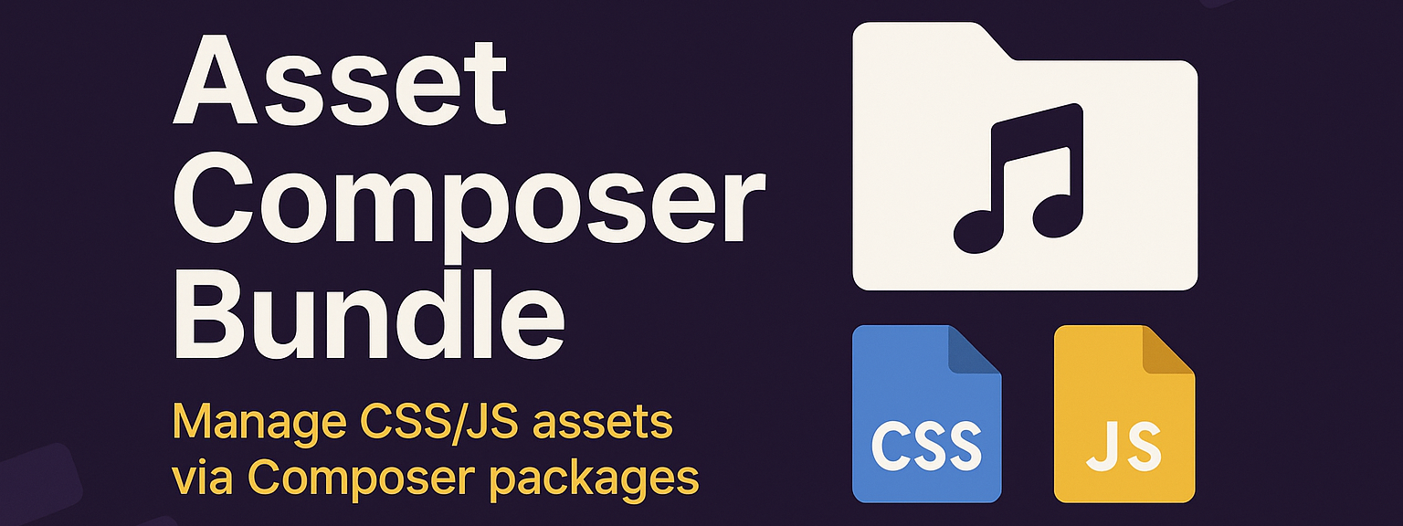 Symfony AssetComposerBundle: Serve assets straight from vendor/ — fast, simple, always up-to-date